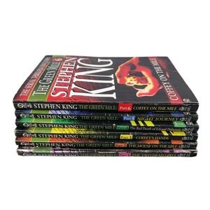 The Green Mile by Stephen King - Set Of 6 First Editions First Printings 1996